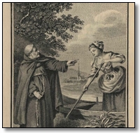 The Boatwoman of Coulon outwitting the Friars