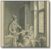 the Girl Refusing The Gift of The Young Prince