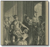 the Duke of Urbino Sending The Maiden to Prison for Carrying Messages