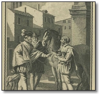 the Servant Selling The Horse With The Cat