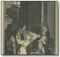 The Chanter of Blois Delivering his Mistress from The Grave