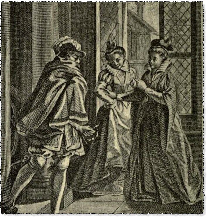 The Gentleman Mocked by The Ladies when Returning from The False Tryst